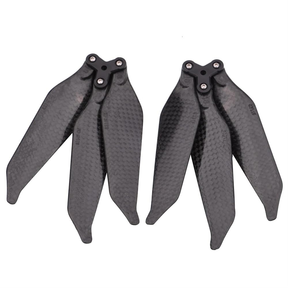 Pro Drone 8331 Geräuscharmer 3-Faltpropeller aus Kohlefaser CW CCW Geräuschreduzierungsflügel(1 pair) von WYNAnGAI