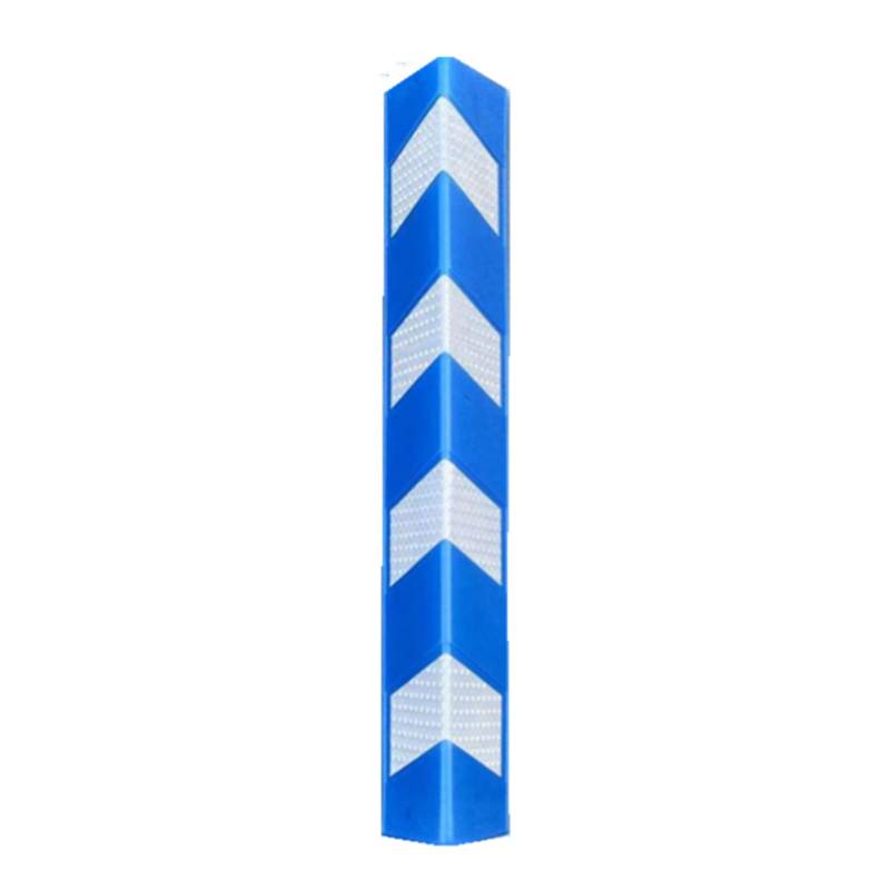 Garagenwandschutz, L-förmiger Eckschutz, reflektierender Wandkantenschutz, Parksäulen für Autoparkplätze, Lagerhäuser (blau, 12 Stück) von WYRMB