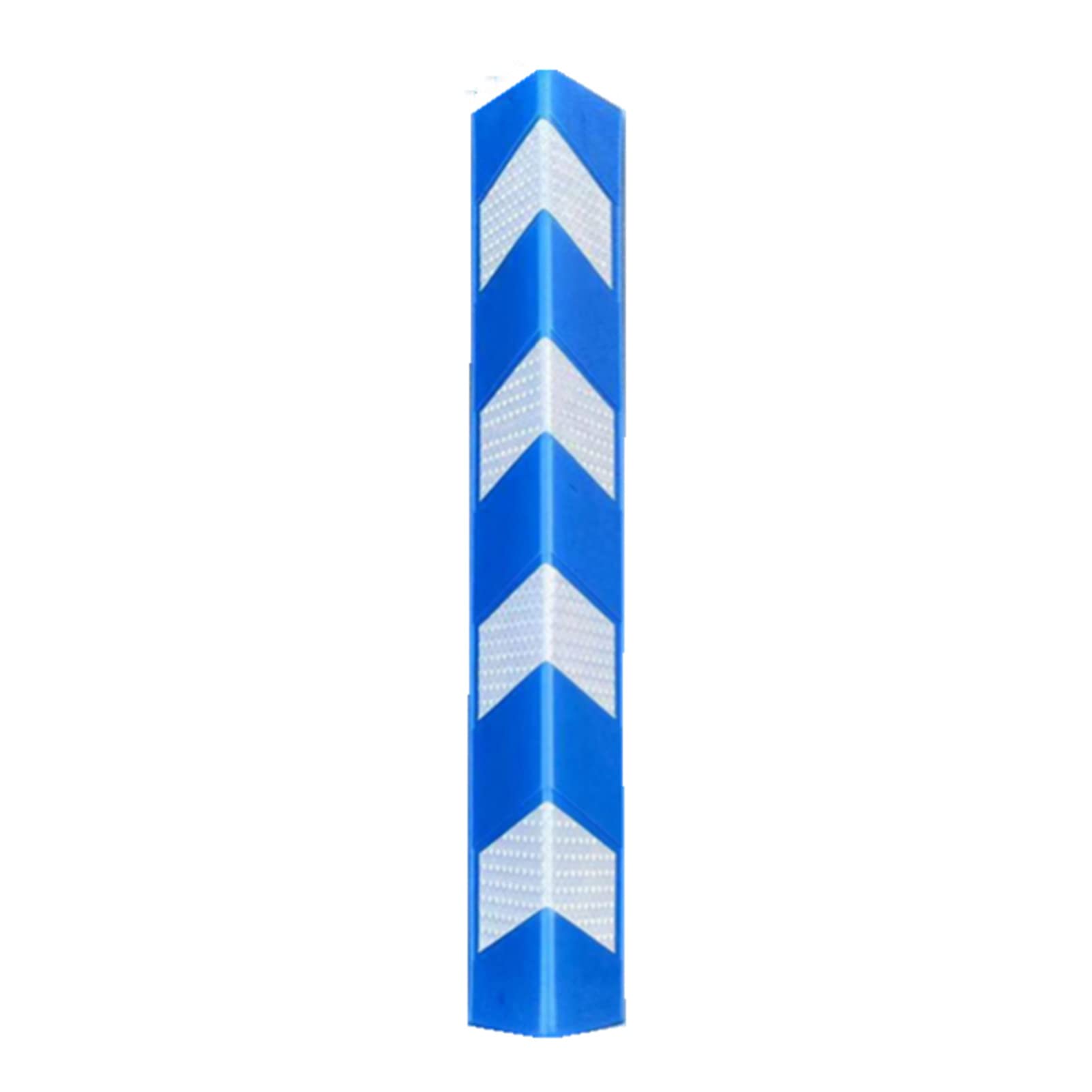 Garagenwandschutz, L-förmiger Eckschutz, reflektierender Wandkantenschutz, Parksäulen für Autoparkplätze, Lagerhäuser (blau, 8 Stück) von WYRMB