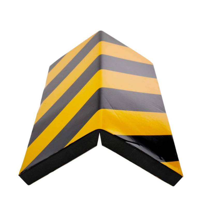 Garagenwandschutz, Wandeckenschutz für Parkgaragen, Warnkantenschutz für Garagenwandpfostenecken (Gelb + Schwarz, 12 Stück) von WYRMB