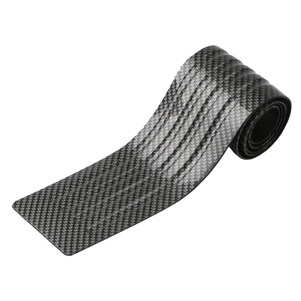 Auto Ladekantenschutz für OPEL Astra J（4door） 2009-2015, 90CM Anti-Kratz Stoßstangenschutz Kratzschutz Kofferraum Zubehör,A-Carbon Fiber von WYWNQ