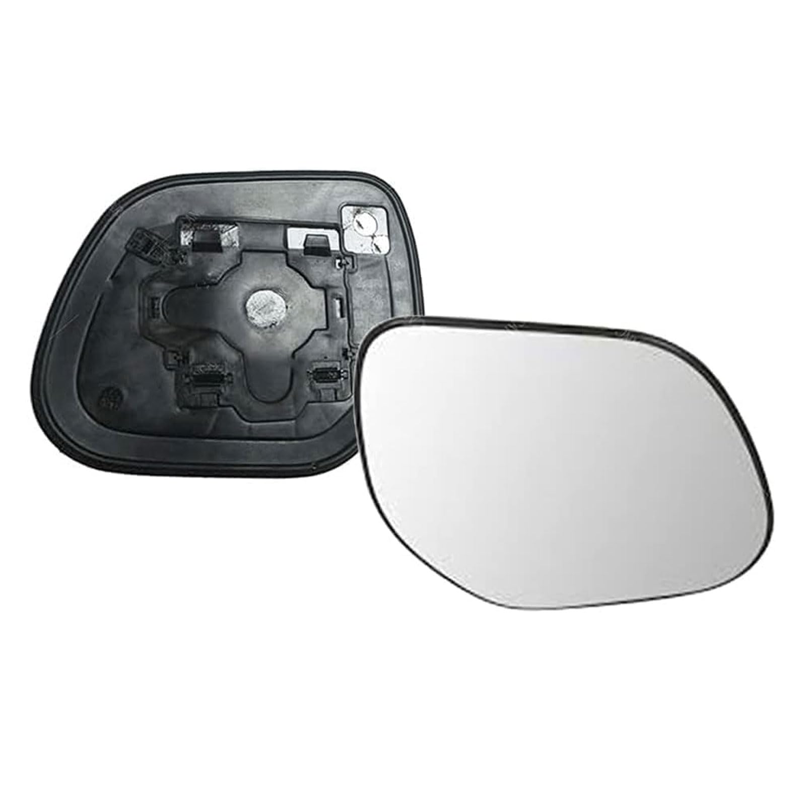 Außenspiegel Spiegelglas für Peugeot 4007 2007-2010 2011 2012 2013, Links Rechts Tür Beheizbar Spiegelglas Ersatz mit Trägerplatte, Auto Zubehör,Right von WYXFCBF