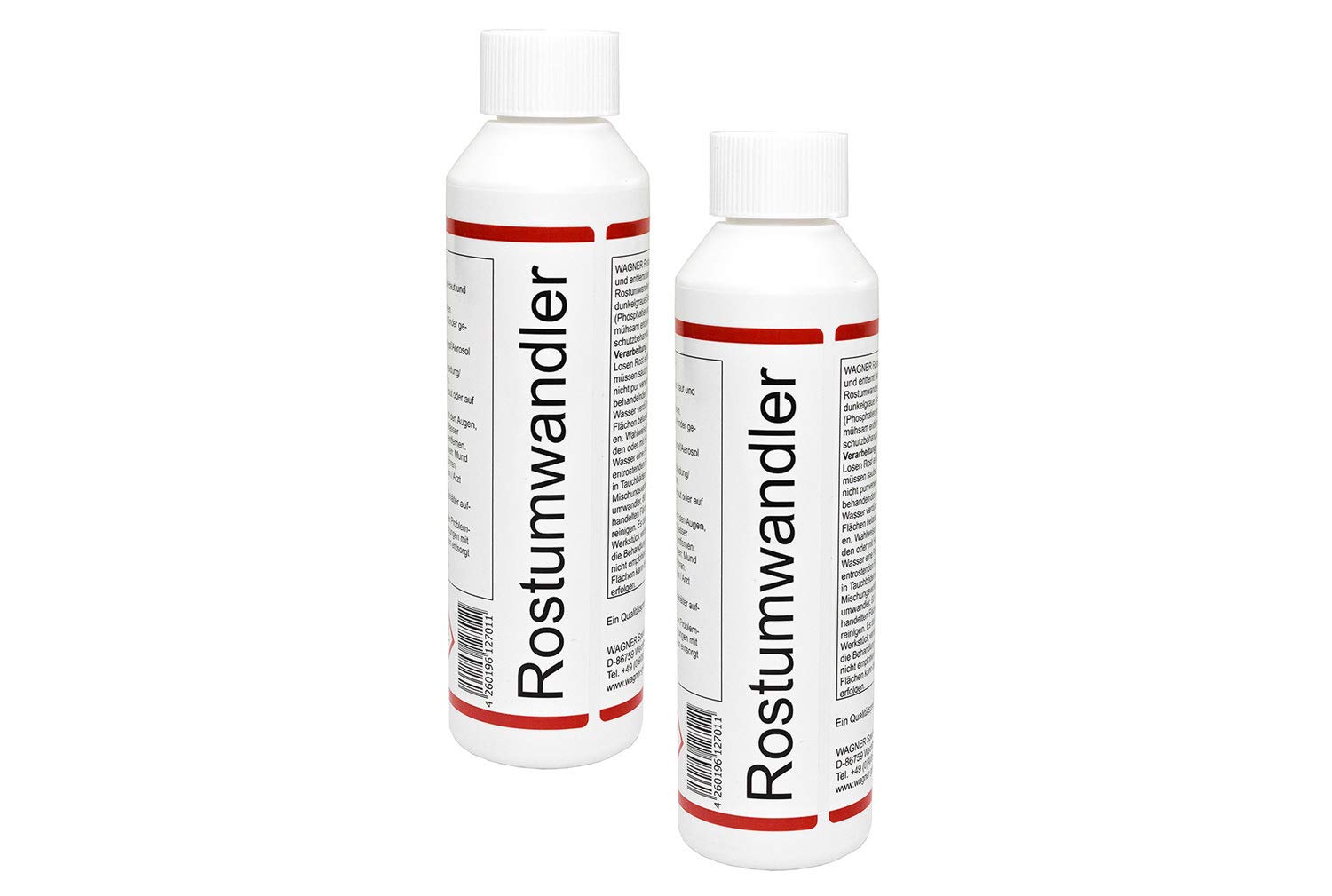 500 ml Rostumwandler Rostlöser Tank Wagner Rost Rostentferner Entroster Sanierer von Wagner Spezialschmierstoffe