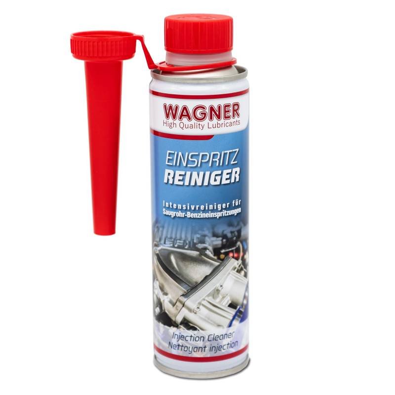 WAGNER Einspritzreiniger Benzin Motorreiniger Für 2-& 4-Takt - Old-, Youngtimer & Boote | Benzin Additiv Entfernt Ablagerungen in Einspritzdüsen, Brennraum & Ventilen |Injektor Reiniger Benzin 300ml von Wagner