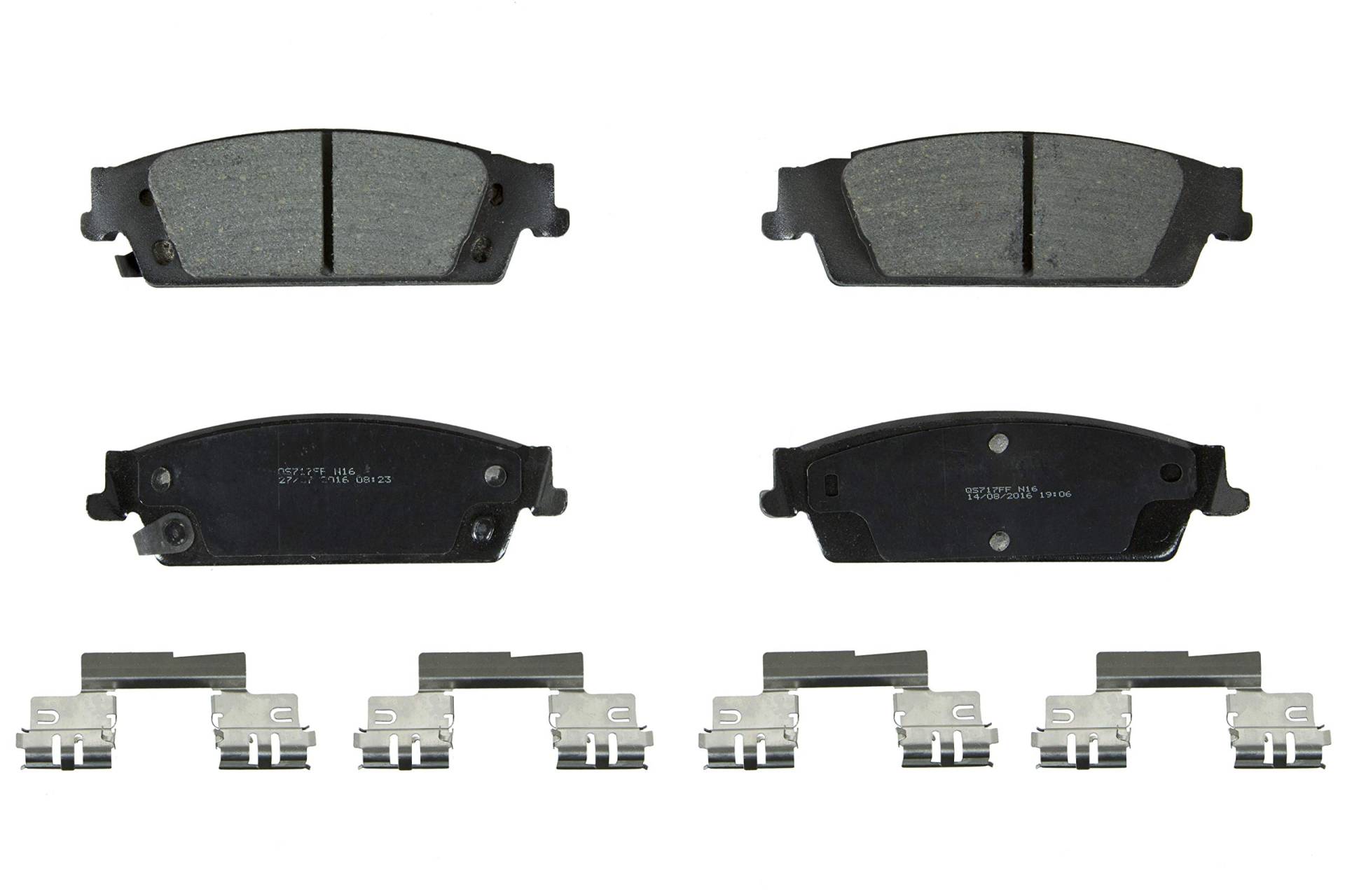 Wagner Brake Wagner QuickStop ZD1707 Ceramic Disc Brake Pad Set von Wagner