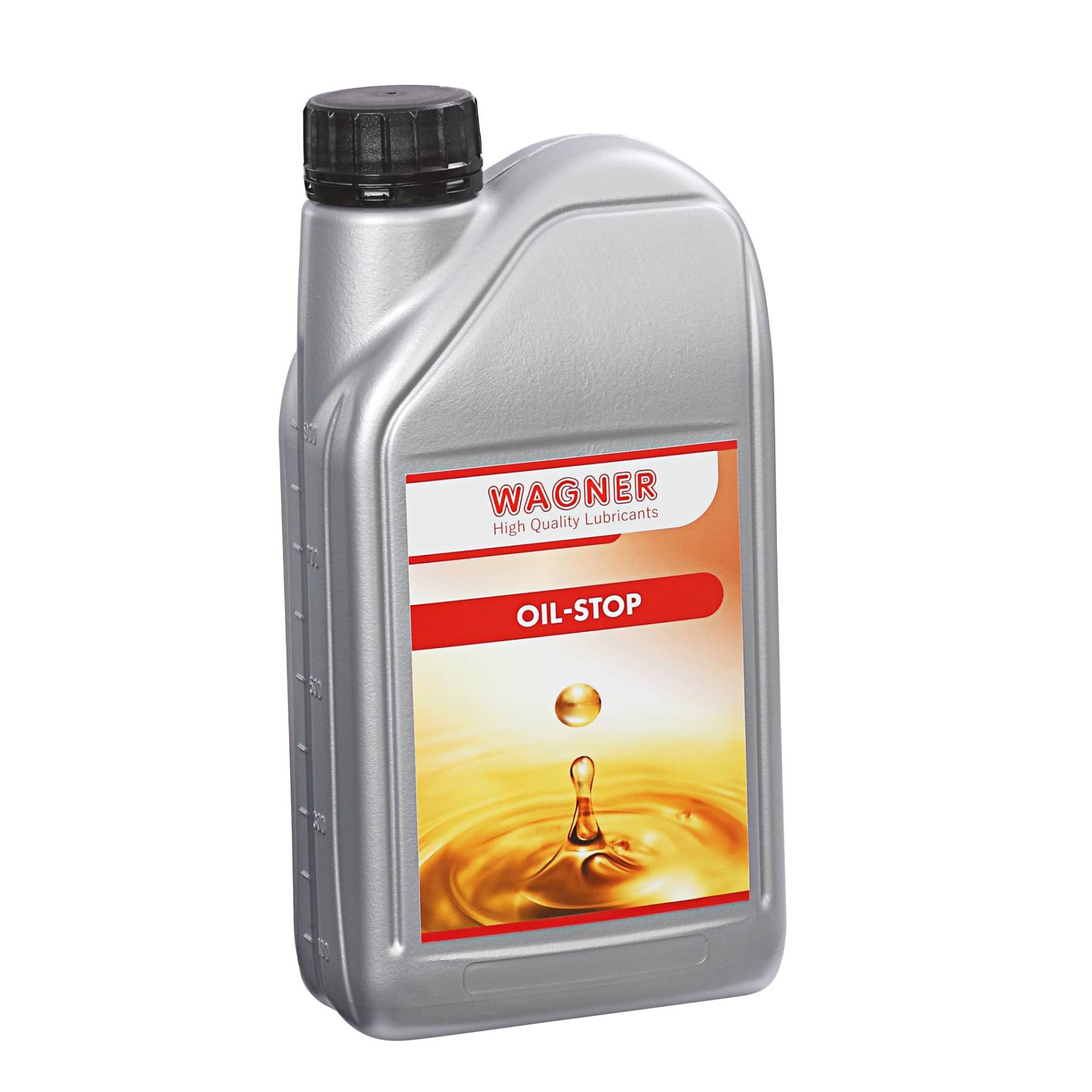 Wagner Oil Stop - Öl Additiv für Gas-,Otto-&Dieselmotoren,Differentiale,Hydraulik,Schalt-&Automatikgetriebe | Ölverlust Stop & Dichtungsregenerator für Turbo, DPF & Katalysator | Öl Stop 1 Liter von Wagner