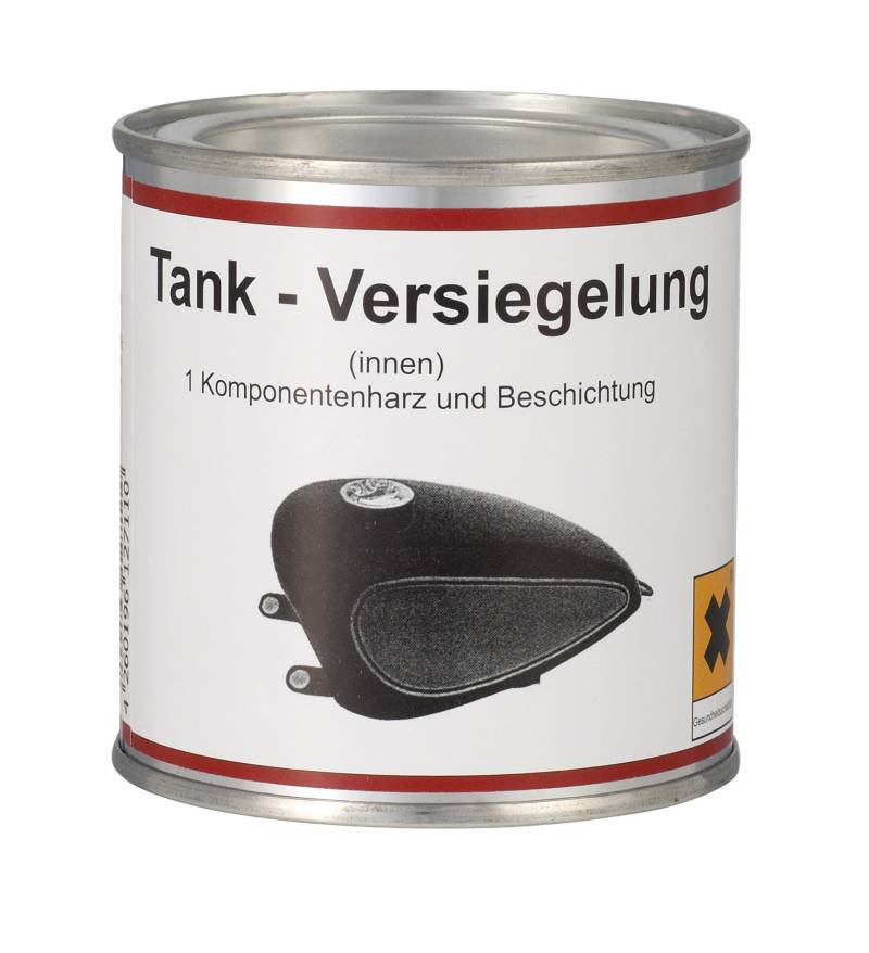 Wagner Tankversiegelung - Einkomponenten Polyurethanharz, Ethanolfest | Tank Versiegelung Innen Bietet Rost- & Korrosionsschutz für Stahl-&Kunststofftanks | Tankversiegelung Motorrad, 250ml für 30L von Wagner