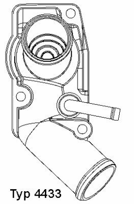 THERMOSTAT OPE ASTRA von Wahler