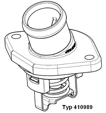 Thermostat, Kühlmittel Wahler 410989.80D von Wahler