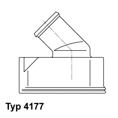 Thermostat, Kühlmittel Wahler 4177.92D von Wahler