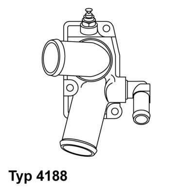 Thermostat, Kühlmittel Wahler 4188.92D von Wahler