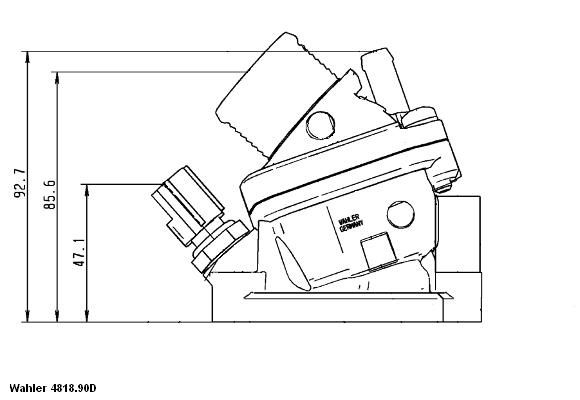 Thermostat, Kühlmittel Wahler 4818.90D von Wahler