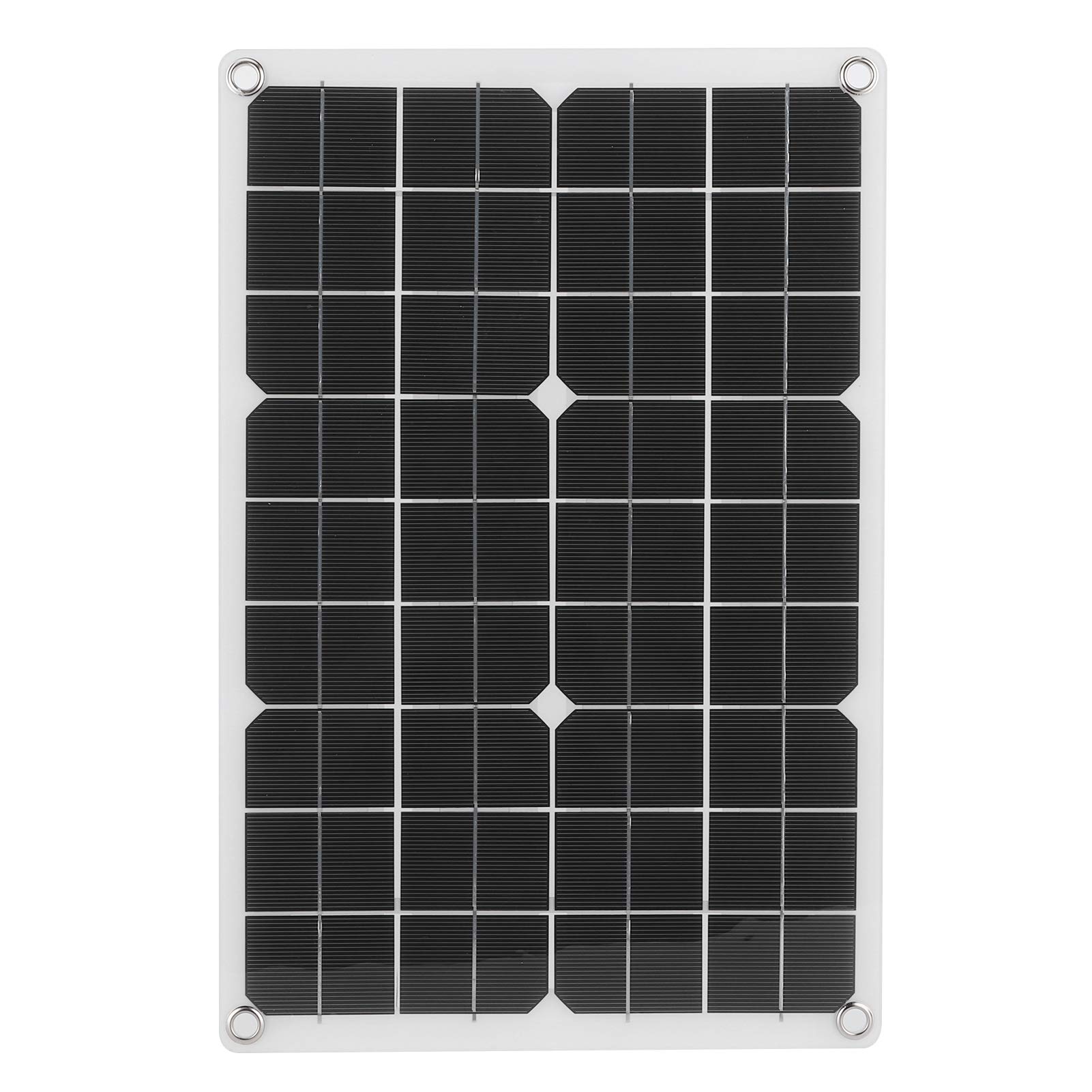 Solar Panel 50 Watt 12 Volt, Hoch Effizientes Mono Kristallines PV-Modul-Strom Ladegerät für RV Marine Rooftop Farm Batterie und Andere Off-Grid-Anwendungen Einzel von Wakects