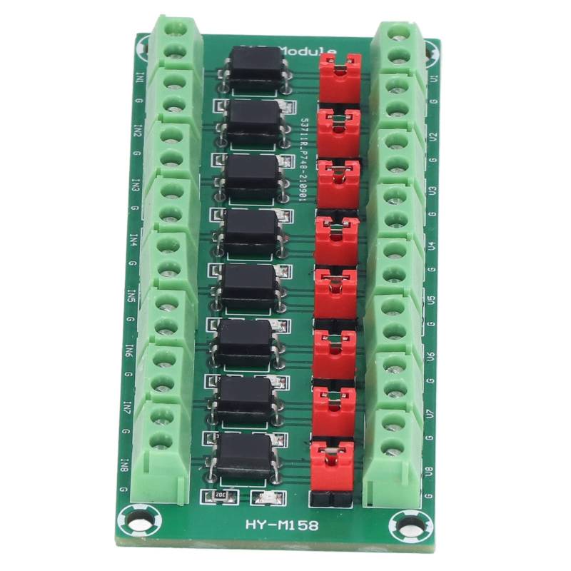 8-Kanal-Optokoppler-Isolationsmodul SPS-Signalwandlerplatine Opto-Isolatormodul 3,6–30 V von Walfront