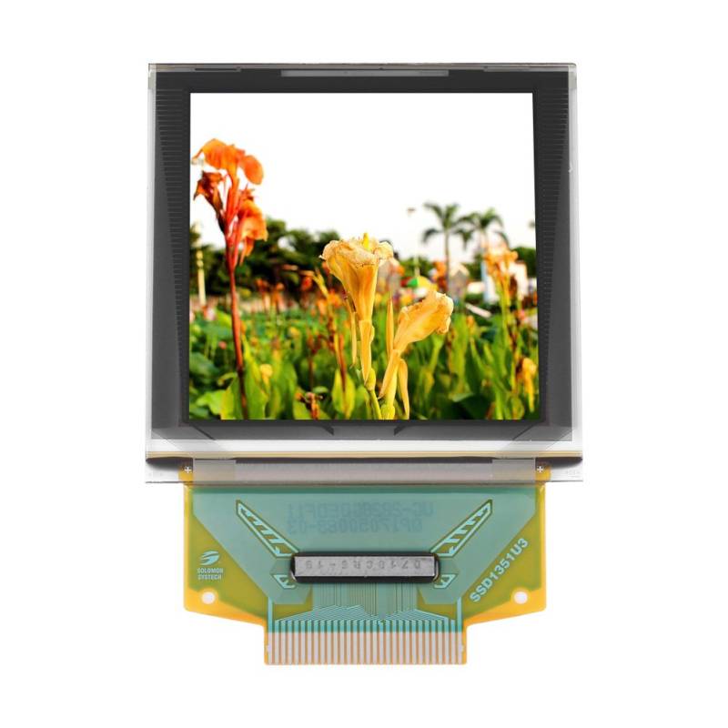 Ersatzdisplay, 1.5inch OLED Anzeigen Modul, I2C IIC SPI-Serial 128 x 128 Farbe OLED LCD für SSD1351 Reihen Peripheres OLED Farben Anzeigen Grafik Modul von Walfront