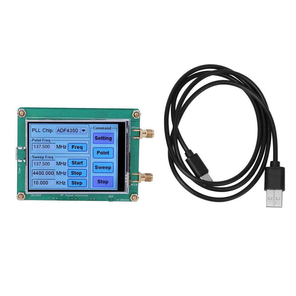 Signalgenerator Hochpräzise Voll Touchscreen RF Sweep Punktfrequenzmodul Radio PC Zählersteuerung Mit Datenkabel SMA Buchse ADF4350/ADF4351(ADF4350) von Walfront