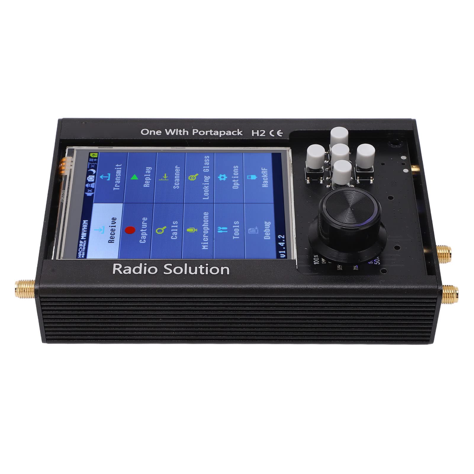 Vollfunktion SDR Radio Transceiver Radio Transceiver SDR Radio Transceiver 1MHz auf 6 GHz SDR -Radioempfänger 3.2in LCD -Widerstands -Touchscreen mit Antenne von Walfront