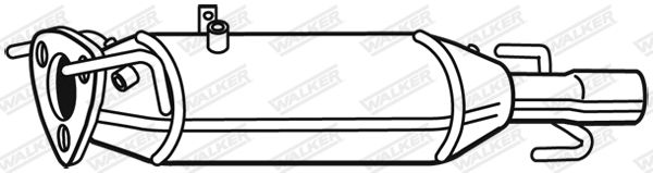 Ruß-/Partikelfilter, Abgasanlage Walker 93149 von Walker