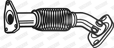Walker Abgasrohr [Hersteller-Nr. 10702] für Renault von Walker
