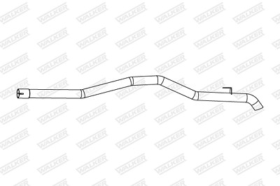 Walker Abgasrohr [Hersteller-Nr. 10936] für Mercedes-Benz, VW von Walker