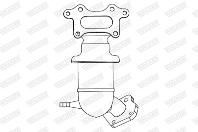 Walker Katalysator [Hersteller-Nr. 28846] für Honda von Walker