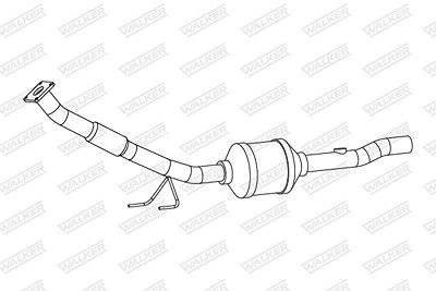 Walker Katalysator [Hersteller-Nr. 28852] für Audi, Seat, Skoda, VW von Walker