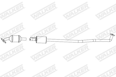 Walker Katalysator [Hersteller-Nr. 28859] für Kia von Walker