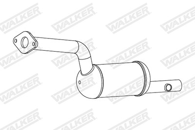 Walker Katalysator [Hersteller-Nr. 28878] für Dacia, Renault von Walker