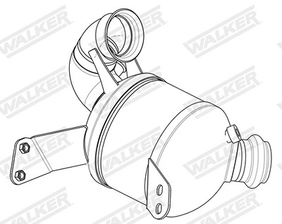 Walker Katalysator [Hersteller-Nr. 28920] für Citroën, Peugeot von Walker