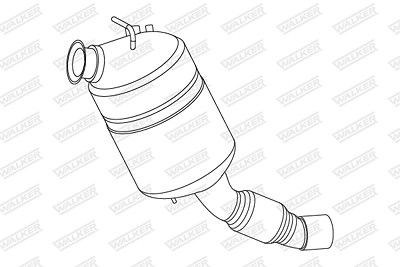 Walker Ruß-/Partikelfilter, Abgasanlage [Hersteller-Nr. 73381] für BMW von Walker