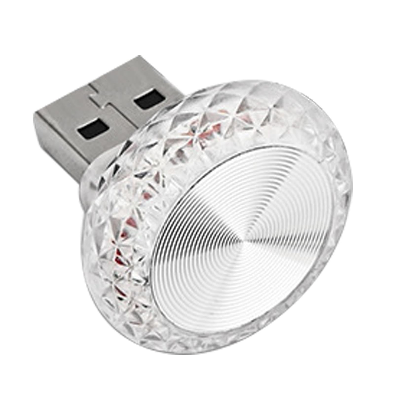 Walopola Auto-LED-Leuchten für den Innenraum, kabellos - LED Bunte Nachtdekoration Mini-USB-Licht | RGB-Auto-Innenraum-Atmosphärenlichter für universelle Laptop-Tastatur von Walopola