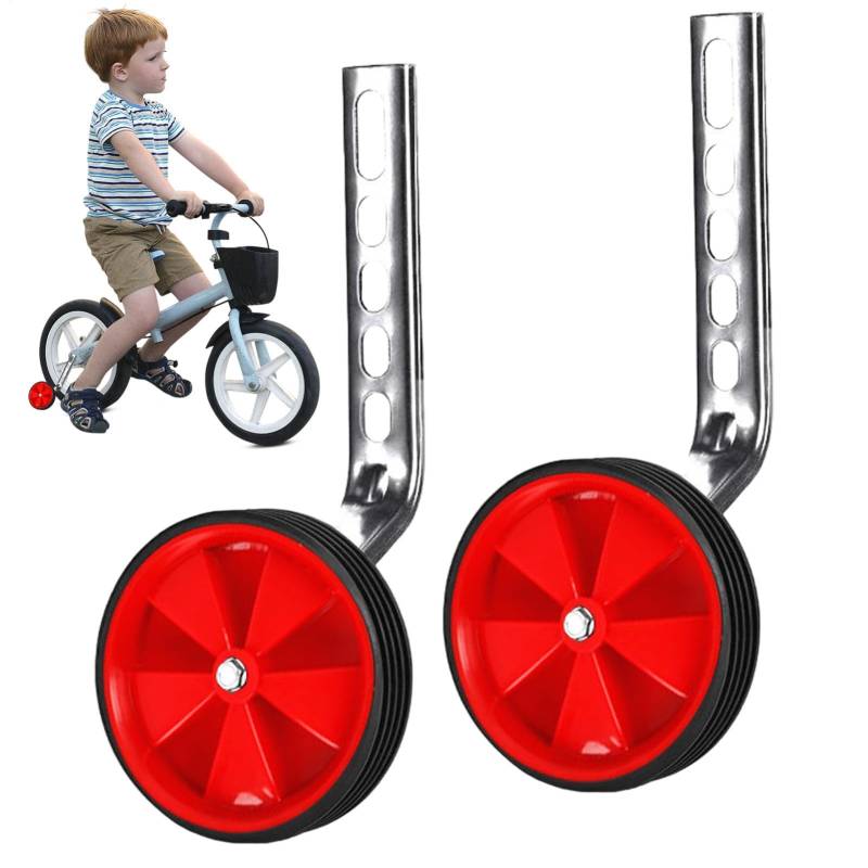 Walopola Trainingsräder für Kinder | Fahrrad-Sicherheitstrainer, leise Radlaufräder, stabile Stützräder für 30,5 - 50,8 cm (12 - 20 Zoll) Radfahren von Walopola