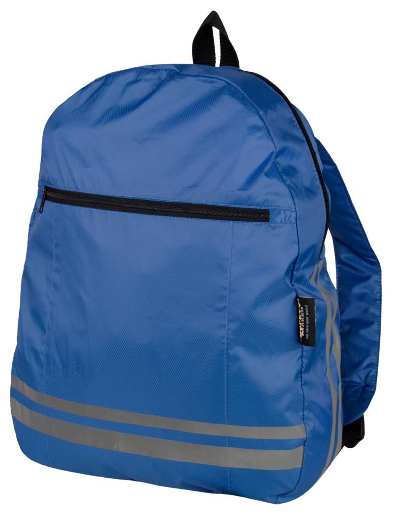 SAFETYMAKER Faltbarer Rucksack blau von Walser