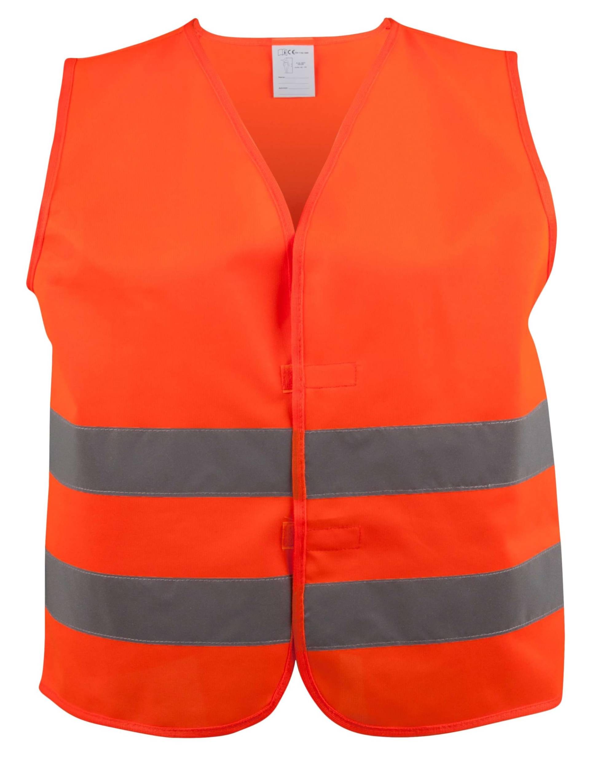 WALSER 43876 Sicherheitsweste XXXL orange, Warnweste, Reflektorweste von Walser