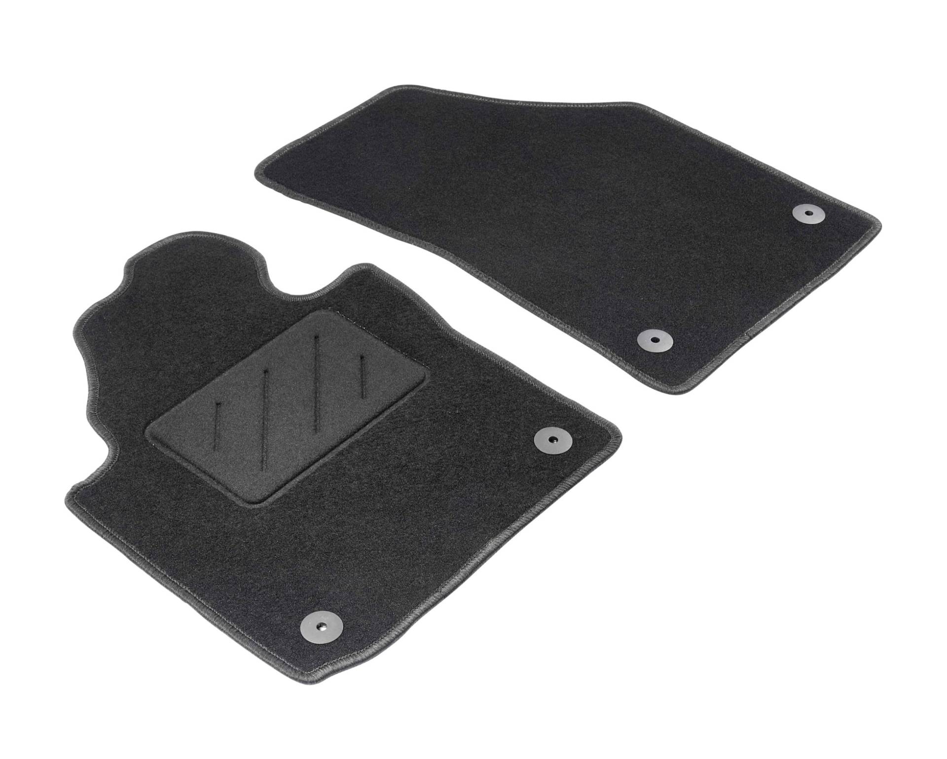 Walser Comfort Auto Teppiche kompatibel mit VW Caddy III 03/2004-05/2015, 2-Sitzer vorne, 100% passgenaue Auto Fußmatten Made in Europe, Fußmatte Auto, Autoteppich Auto, Fussmatten Auto von Walser