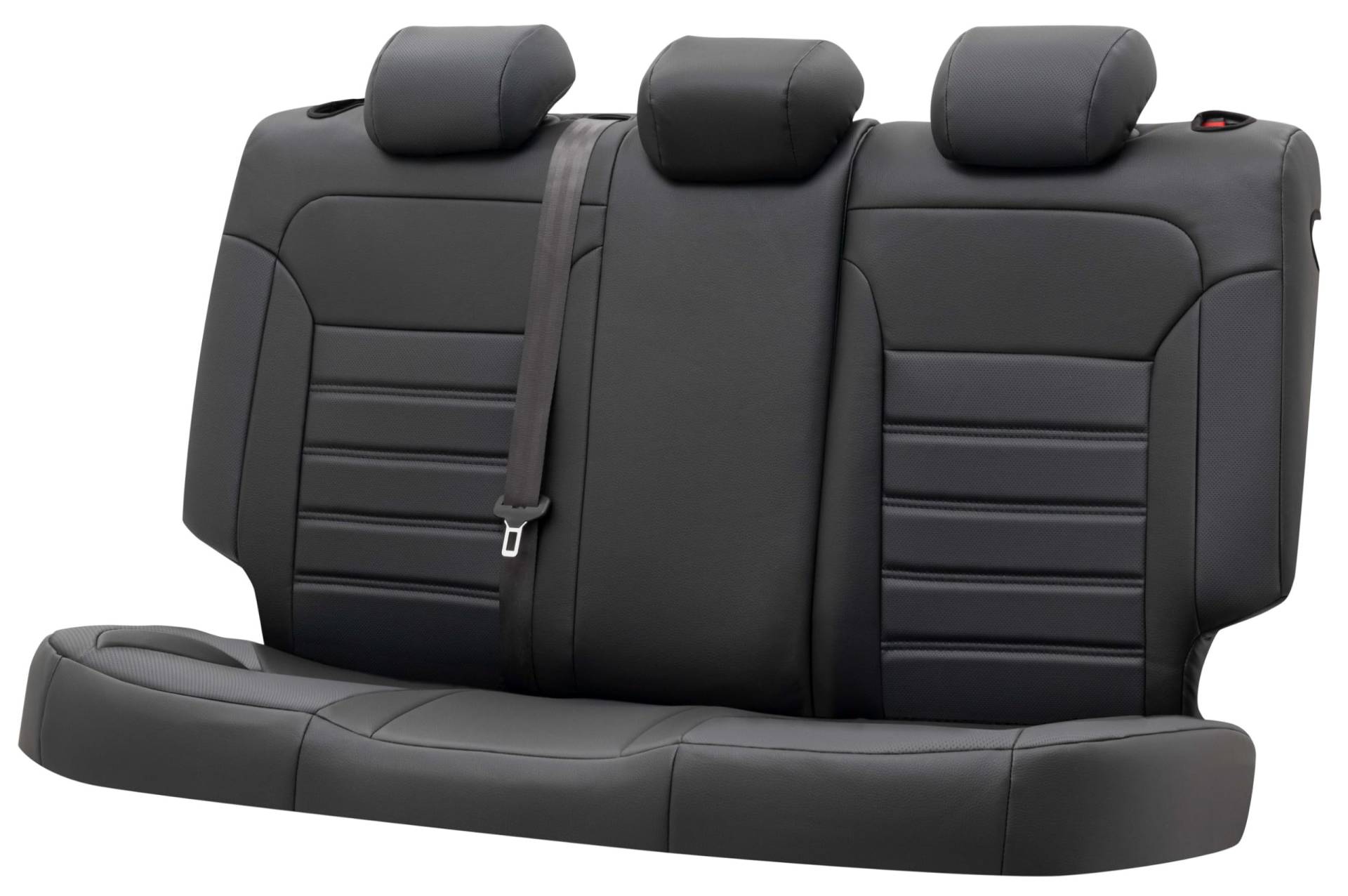 Walser Passform-Sitzbezug Robusto, Schonbezug kompatibel mit Audi A4 2015-Heute, 1 Rücksitzbankbezug Normalsitze von Walser