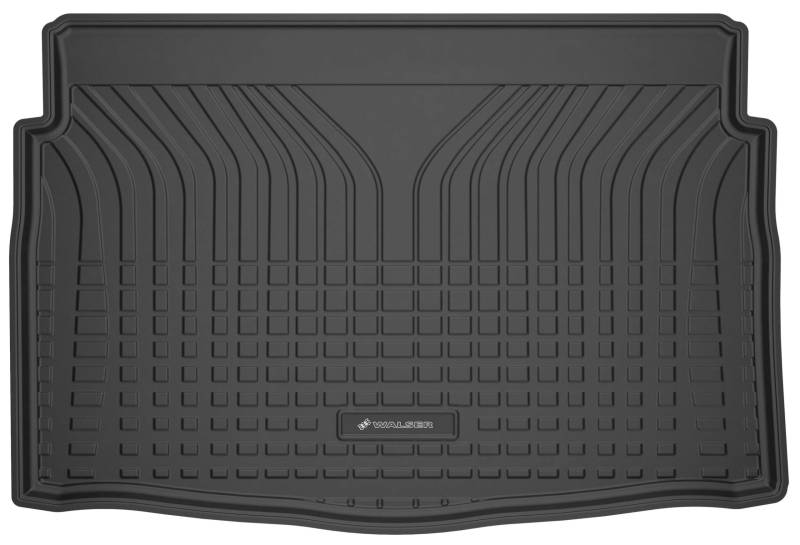 WALSER Premium Kofferraumwanne kompatibel mit VW Golf Sportsvan VII 02/2014-08/2020, unterer Ladeboden, 100% passgenaue Kofferraum Schutzmatte - Made in EU, robuste Antirutschmatte Auto von Walser