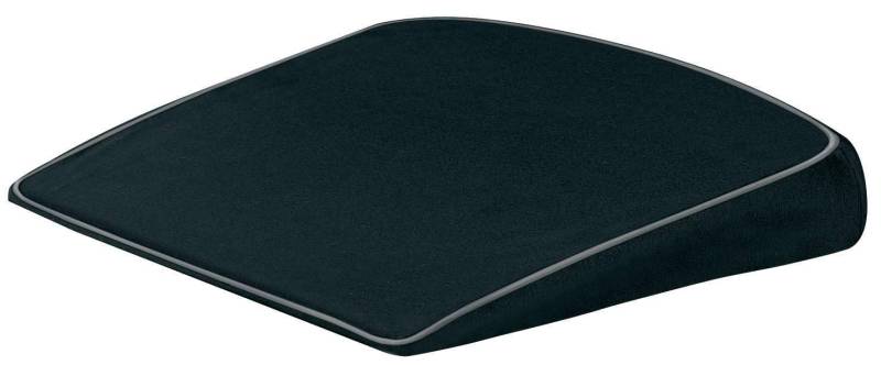 Walser Auto-Keilkissen Superior Joe, ergonomisches Sitzkissen-Auto, Büro-Sitzkissen, Sitzkeil-Auto, Sitzkeil 37,5 x 33,5cm schwarz von Walser