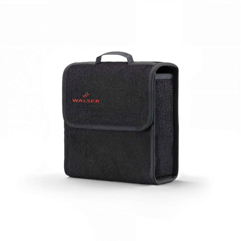 Walser Auto Organizer Toolbag Größe S, Kofferraum Organizer, Auto Gadget, Aufbewahrungsbox Auto, Organizer, Auto Kofferraum Organizer, Auto Tasche, Organizer Auto, Auto Zubehör 28x14x28 cm schwarz von Walser