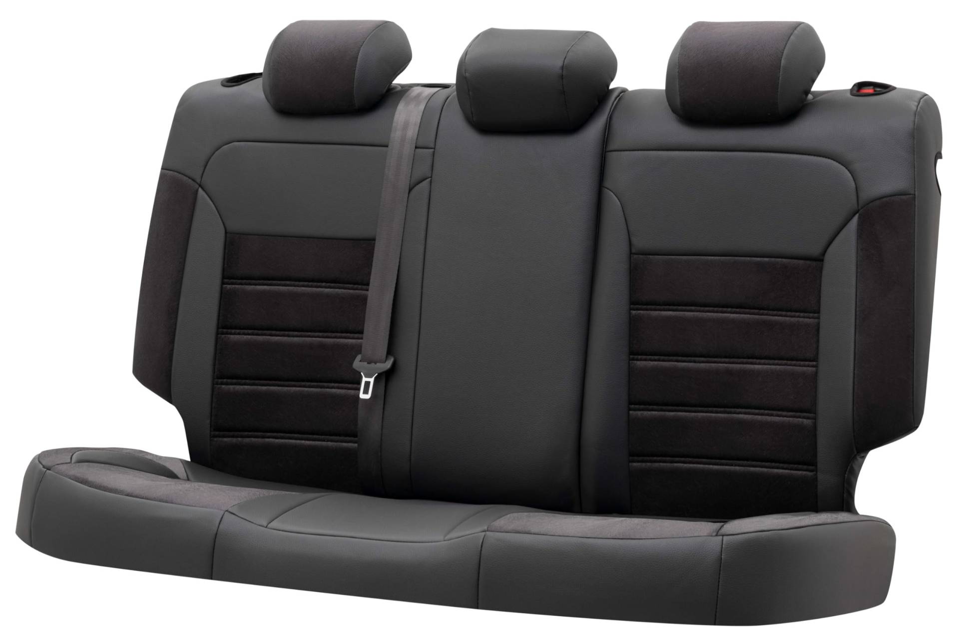 Walser Passform-Sitzbezug Bari, Schonbezug kompatibel mit Audi A1 Sportback (8XA, 8XF) 09/2011-10/2018, 1 Rücksitzbankbezug Normalsitze von Walser
