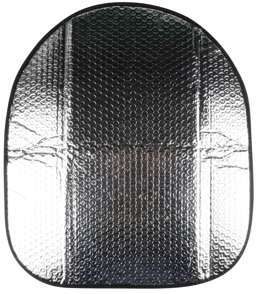 Walser Thermo-Lenkradschutz, Sonnenschutz-Lenkrad, Lenkradabdeckung-Sommer, Lenkradschutzhülle-Hitze-Auto, Lenkrad-Hitzeschutz-Auto 50x44cm Silber von Walser