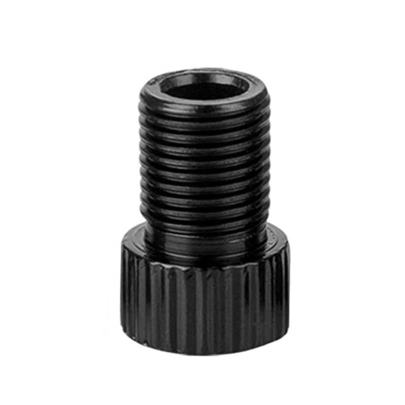 12 Stück Fahrradventiladapter Fahrrad Ventil Adapter,Adapter Französisches Ventil,Presta Ventil Adapter Bike Valve Adapter Sclaverand Ventil Adapter,Französischer Ventiladapter,Schwarz von Wambere