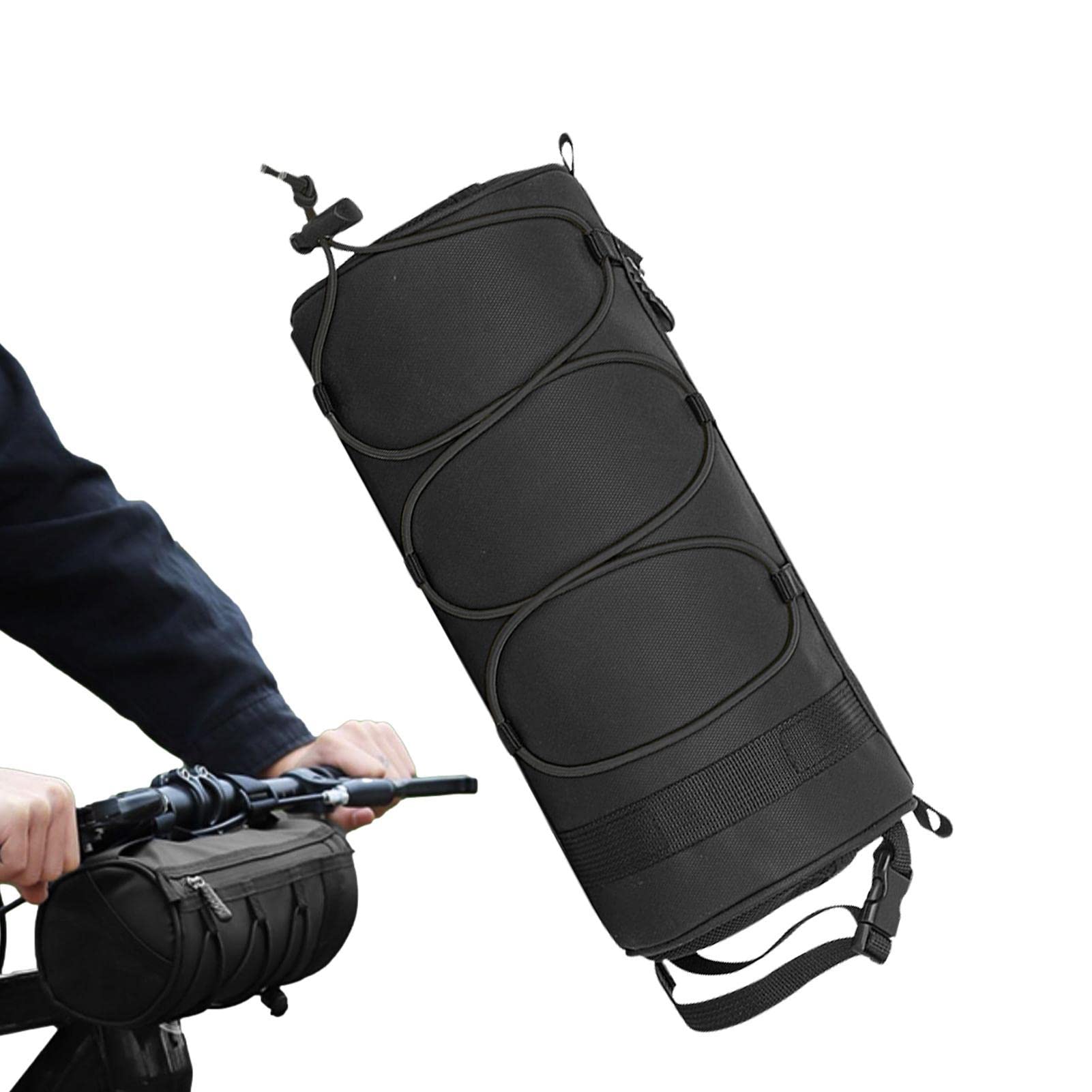 Wangduodu Dreiecktasche – Satteltasche, dreieckige Tasche, tragbare, wasserdichte Lenker-Aufbewahrungstasche für Outdoor-Schlüssel, Werkzeuge, Telefon, Fahrradtasche für Berge von Wangduodu