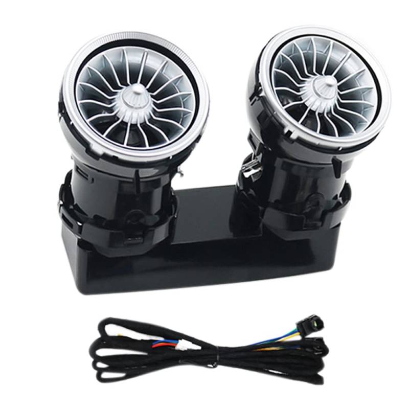 Watlsuz 3 Farbe Auto Hinten Turbine Luftauslass Umgebungslicht A/C Entl¨¹ftungsauslass Atmosph?re Lampe f¨¹r C W205 Glc X253 15-19 von Watlsuz