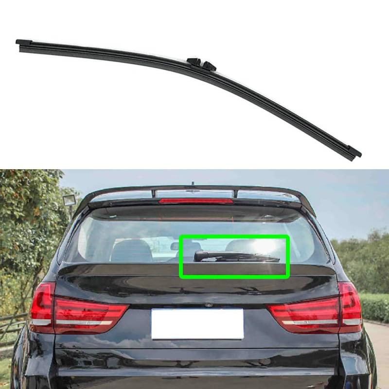 Auto Heckscheibenwischer Set,Für BMW X5 G05 2019-2023,ABS Heckscheibe Scheibenwischer Arm Blatt Ersatz Zubehör Sauberes Glas Langlebig,Rear Wiper von Watsky