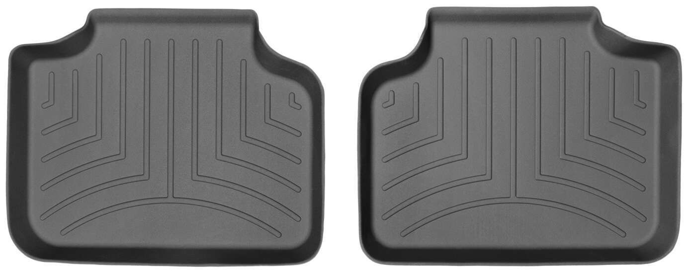 Gummimatten WeatherTech für BMW 2 Active Tourer (F45) 2013-2021, BMW X1 (F48) 2014-2022, BMW X2 (F39) 2017-2023, 2 Rückmatten von WeatherTech