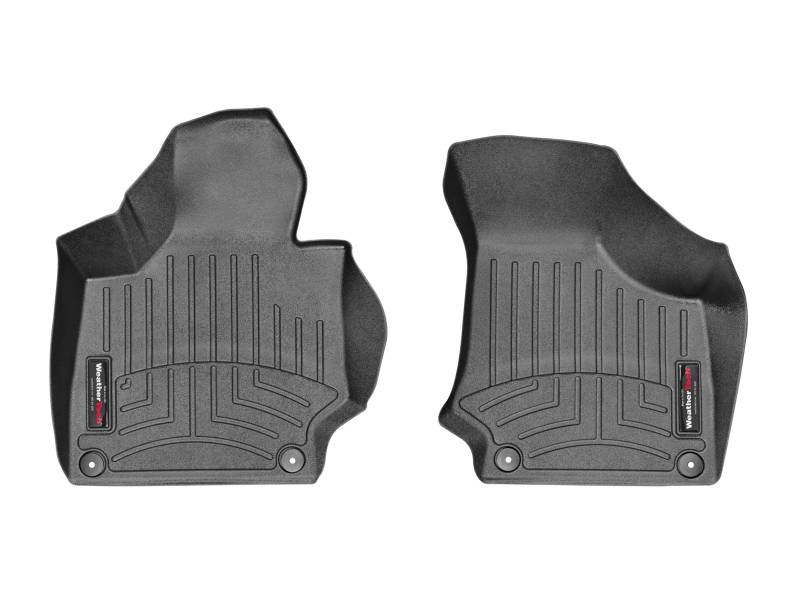 Passgenaue Fußmatten gummimatten passend für: Audi TT/TTS 8J 2006-14|Schwarz|1. Reihe Weathertech FloorLiner von WeatherTech