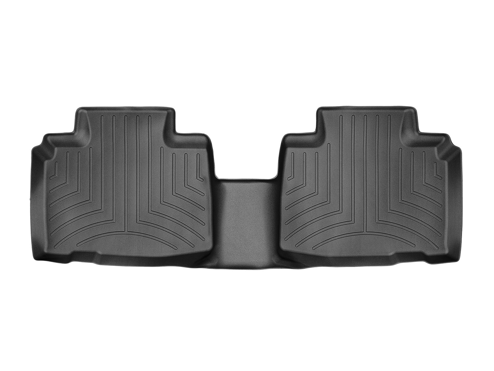 Passgenaue Fußmatten gummimatten passend für: Ford Edge 2.Gen 2016-19|Schwarz|2. Reihe Weathertech FloorLiner von WeatherTech