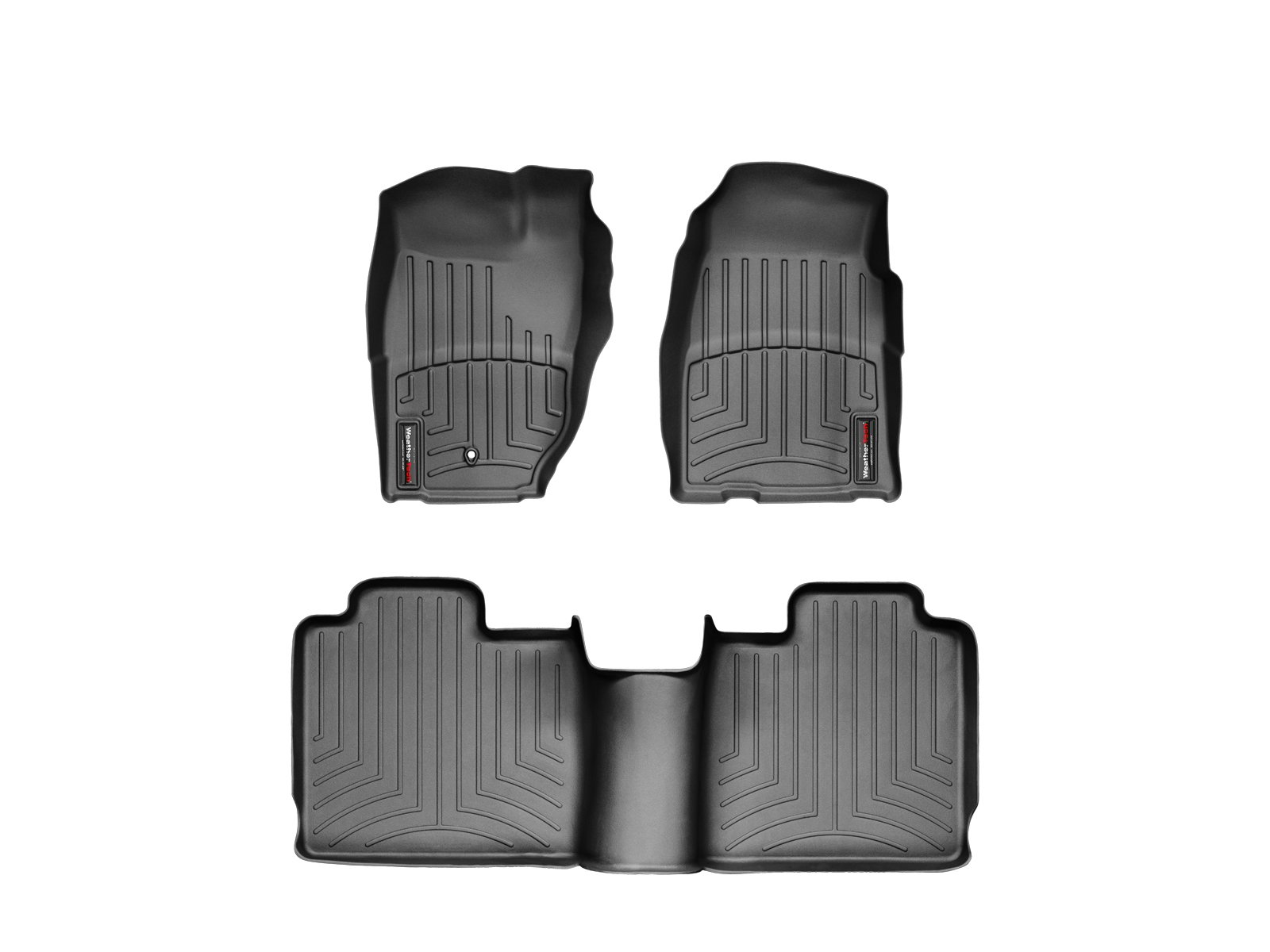 Passgenaue Fußmatten gummimatten passend für: Jeep Cherokee XJ 1997-01|Schwarz|1. und 2. Reihe Weathertech FloorLiner von WeatherTech