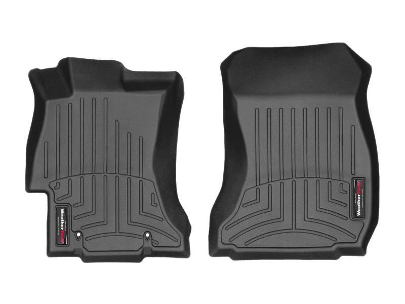 Passgenaue Fußmatten gummimatten passend für: Subaru WRX STI 4.Gen 2014-17|Schwarz|1. Reihe Weathertech FloorLiner von WeatherTech